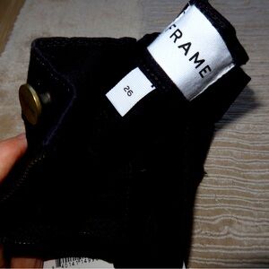 **FRAME Le High Skinny Jeans - Black - Size 26 - Brand New With Tags**